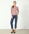 Marina Knitted Long Sleeves Top (Pink)