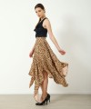 LOOK AT ME Leopard Skirt - Crystals